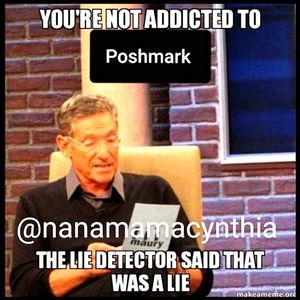 POSHMARK IS UNLIKE ANY OTHER! IT'S SO EXCITING & GREAT YOU GET ADDICTED!!!